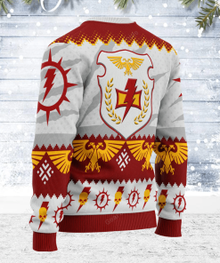 Warhomie White Scars Iconic Christmas Sweater