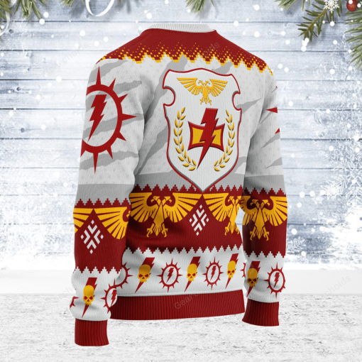 Warhomie White Scars Iconic Christmas Sweater