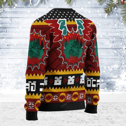 Warhomie Chaos Space Marine World Eaters Iconic Christmas Sweater