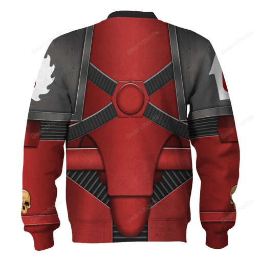 Pre-Heresy Flesh Tearers in Mark IV Maximus Power Armor T-shirt Hoodie Sweatpants Cosplay