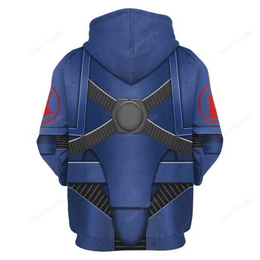 Crimson Fists Mark IV Maximus Power Armor T-shirt Hoodie Sweatpants Cosplay