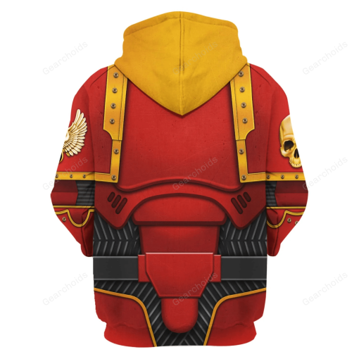 Blood Angels Captain T-shirt Hoodie Sweatpants Cosplay