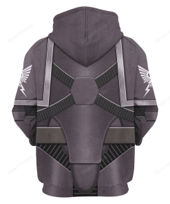 Pre-Heresy Black Templars in Mark IV Maximus Power Armor T-shirt Hoodie Sweatpants Cosplay