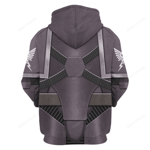 Pre-Heresy Black Templars in Mark IV Maximus Power Armor T-shirt Hoodie Sweatpants Cosplay