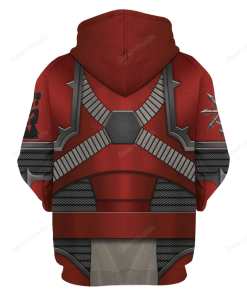 Red Corsairs Warband Colour Scheme T-shirt Hoodie Sweatpants Cosplay