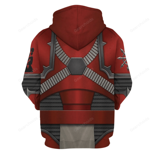 Red Corsairs Warband Colour Scheme T-shirt Hoodie Sweatpants Cosplay