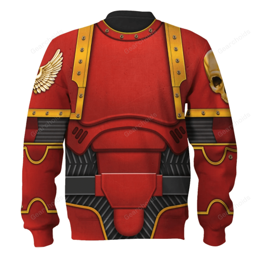 Blood Angels Captain T-shirt Hoodie Sweatpants Cosplay