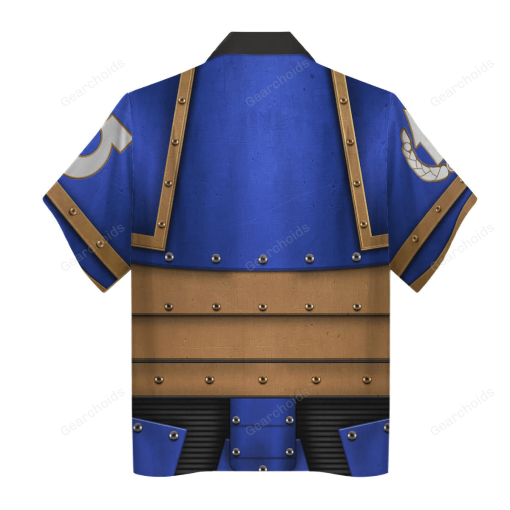 Pre-Heresy Ultramarines Legion in Mark II Crusade T-shirt Hoodie Sweatpants Cosplay