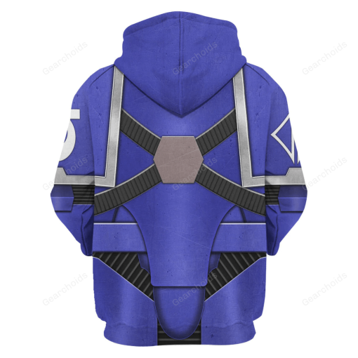 Pre-Heresy Ultramarines in Mark IV Maximus Power Armor T-shirt Hoodie Sweatpants Cosplay