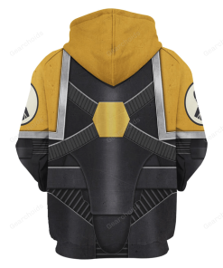 Pre-Heresy Imperial Fists in Mark IV Maximus Power Armor T-shirt Hoodie Sweatpants Cosplay