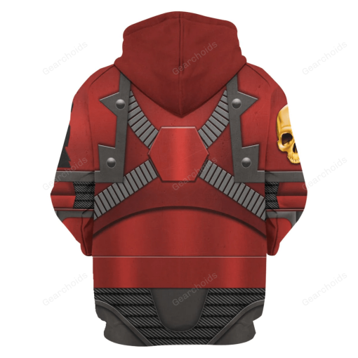 Red Corsairs Warband Colour Scheme T-shirt Hoodie Sweatpants Cosplay