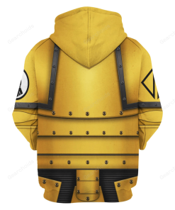 Pre-Heresy Imperial Fists in Mark II Crusade T-shirt Hoodie Sweatpants Cosplay