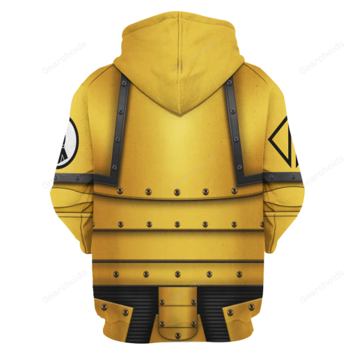 Pre-Heresy Imperial Fists in Mark II Crusade T-shirt Hoodie Sweatpants Cosplay