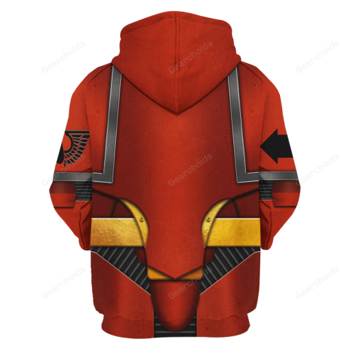 Pre-Heresy Blood Angels in Mark IV Maximus Power Armor T-shirt Hoodie Sweatpants Cosplay