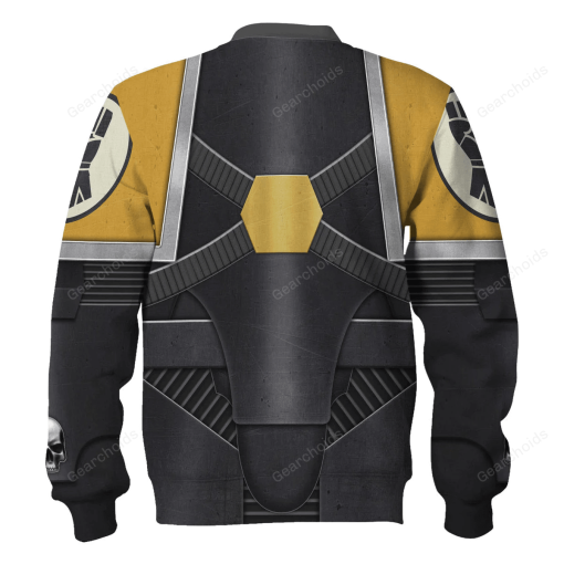 Pre-Heresy Imperial Fists in Mark IV Maximus Power Armor T-shirt Hoodie Sweatpants Cosplay