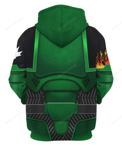 Space Marines Salamanders T-shirt Hoodie Sweatpants Cosplay