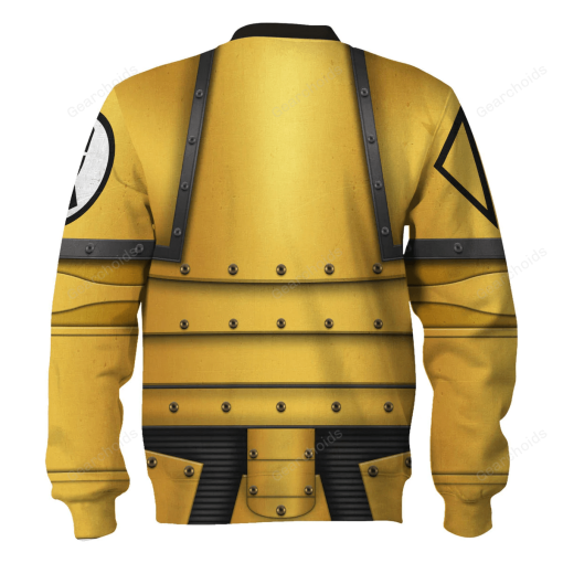 Pre-Heresy Imperial Fists in Mark II Crusade T-shirt Hoodie Sweatpants Cosplay