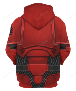 Space Marines Blood Angels V2 T-shirt Hoodie Sweatpants Cosplay