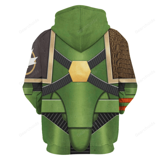 Pre-Heresy Salamanders in Mark IV Maximus Power Armor T-shirt Hoodie Sweatpants Cosplay