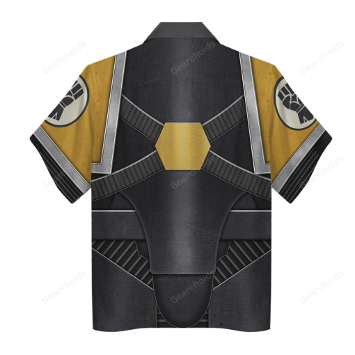 Pre-Heresy Imperial Fists in Mark IV Maximus Power Armor T-shirt Hoodie Sweatpants Cosplay