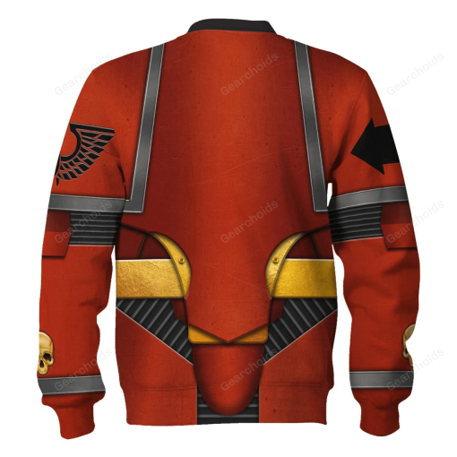 Pre-Heresy Blood Angels in Mark IV Maximus Power Armor T-shirt Hoodie Sweatpants Cosplay