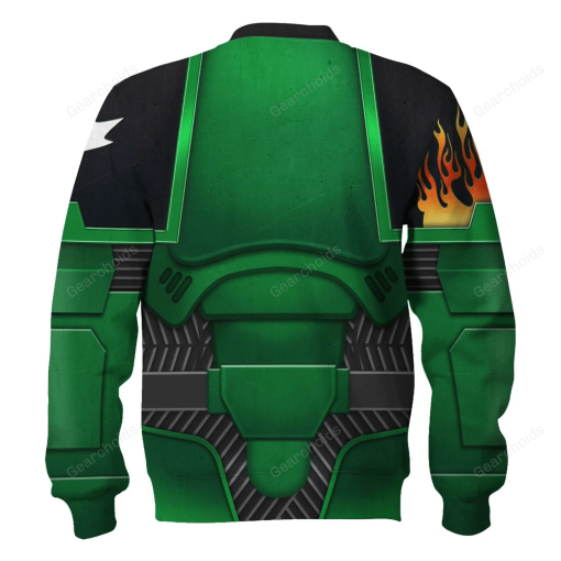 Space Marines Salamanders T-shirt Hoodie Sweatpants Cosplay