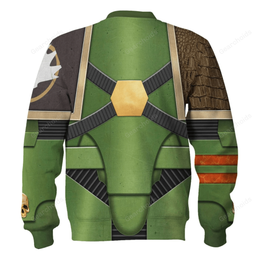 Pre-Heresy Salamanders in Mark IV Maximus Power Armor T-shirt Hoodie Sweatpants Cosplay