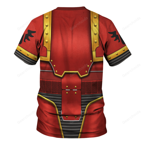 Blood Angels In Mark III Power Armor T-shirt Hoodie Sweatpants Cosplay