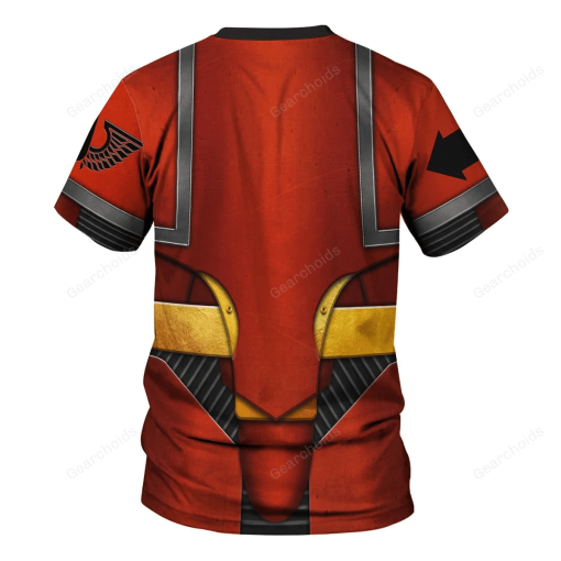 Pre-Heresy Blood Angels in Mark IV Maximus Power Armor T-shirt Hoodie Sweatpants Cosplay