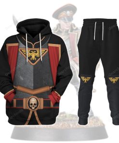 Commissar Yarrick Costumes Unisex Tracksuit T-shirt Hoodie Sweatpants Cosplay