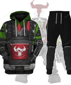 Ork Meganob with Shoota Mega Action T-shirt Hoodie Sweatpants Cosplay