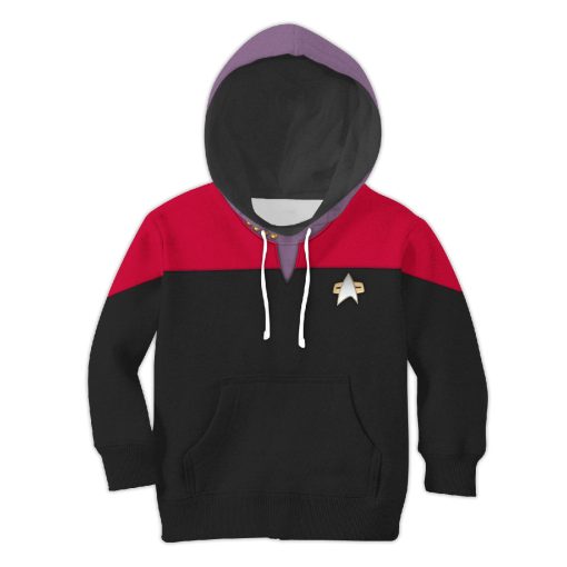 Voyager Red Uniform Kid Hoodie Sweatshirt T-Shirt