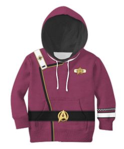 Admiral James T. Kirk Costume Cosplay Kid Hoodie Sweatshirt T-Shirt