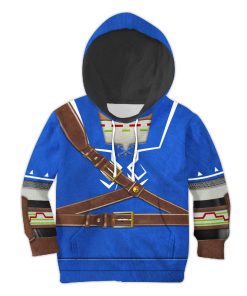 Link Zora Tunic Costume Kid Tops Hoodie Sweatshirt T-Shirt