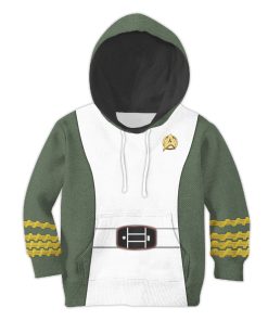 James T. Kirk Uniform Cosplay Kid Hoodie Sweatshirt T-Shirt