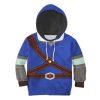 Knights of Skyloft Blue Costume Kid Tops Hoodie Sweatshirt T-Shirt