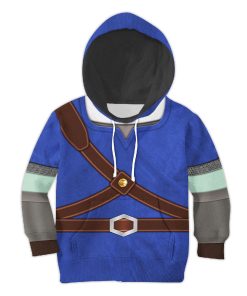 Knights of Skyloft Blue Costume Kid Tops Hoodie Sweatshirt T-Shirt