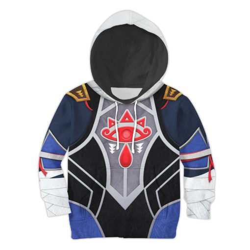 Sheik Zelda Costume Kid Tops Hoodie Sweatshirt T-Shirt