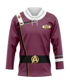 Admiral James T. Kirk Costume Hockey Jersey Sweatpants