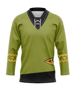 TOS Kirk Green Tunic Hockey Jersey Sweatpants