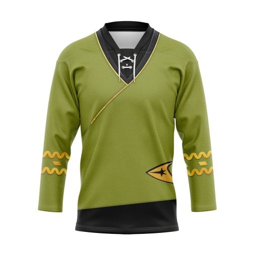 TOS Kirk Green Tunic Hockey Jersey Sweatpants