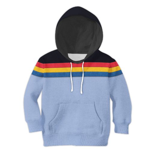 Wesley Crusher Costume Kid Hoodie Sweatshirt T-Shirt