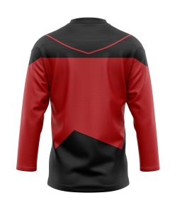 Picard The Next Generation Red Costume Hockey Jersey Sweatpants