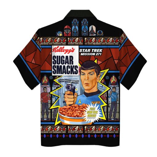 Sugar Smacks ST Mission271 Stained Glass Hawaiian Shirt T-Shirt