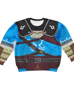 Tears Of The Kingdom Link Champion's Tunic Kid Wool Sweater