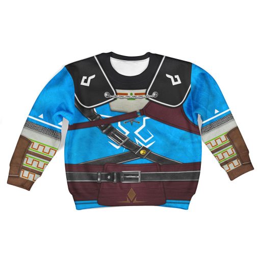 Tears Of The Kingdom Link Champion's Tunic Kid Wool Sweater