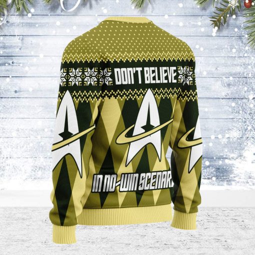 Don't Believe In No-Win Scenarios Christmas Sweater