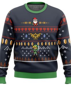 Zelda Santa Link Ugly Christmas Sweater