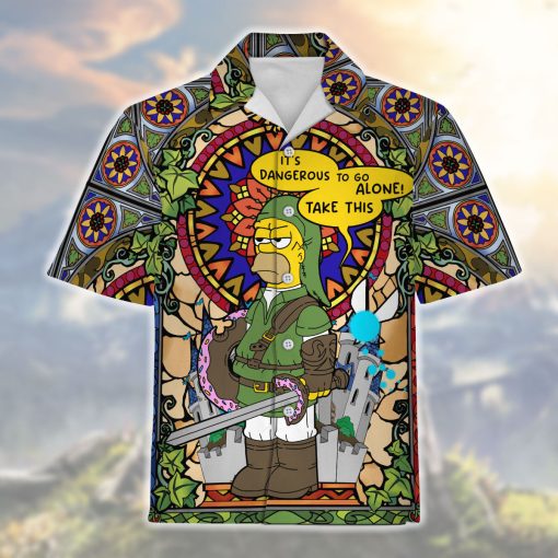 It's dangerous to go alone! Take this Hawaiian Shirt