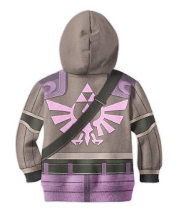 Phantom Armor - Tri Force Heroes Costume Kid Tops Hoodie Sweatshirt T-Shirt